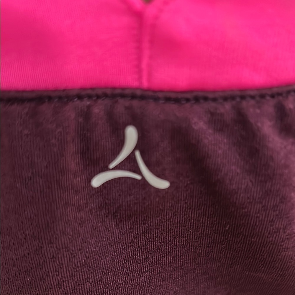 Aspire Purple Ruched Sleeveless Tank Top - Picture 6 of 10